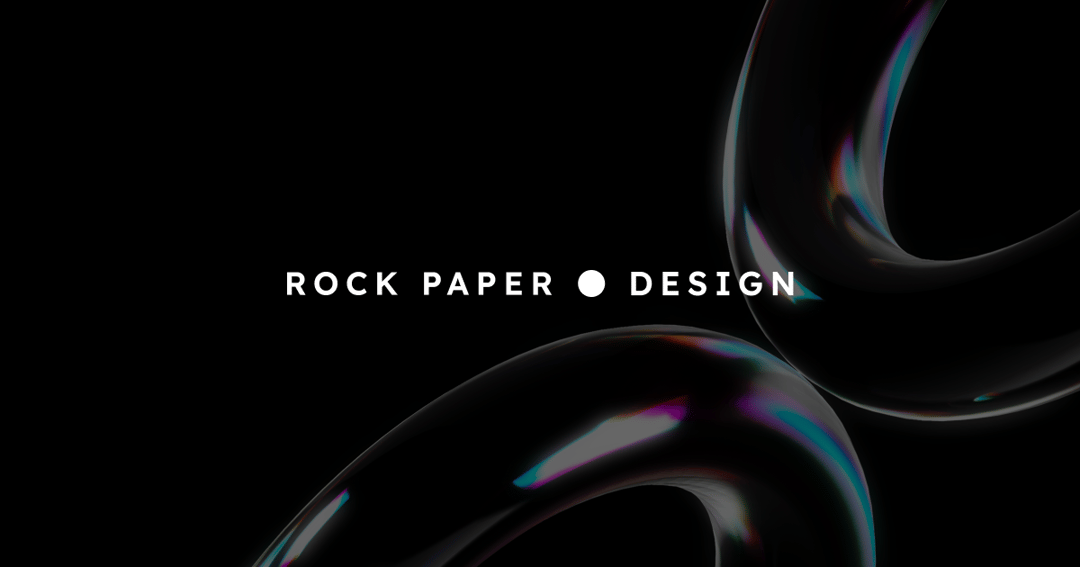 Rock Paper Design website homepage built with Framer