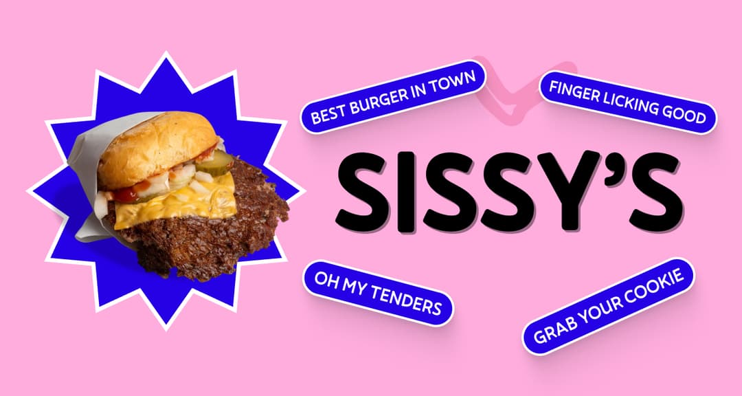 Sissys website homepage built with Framer
