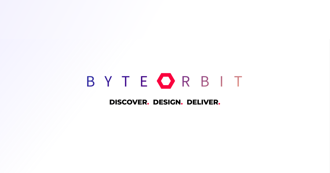 byteorbit website homepage built with Framer
