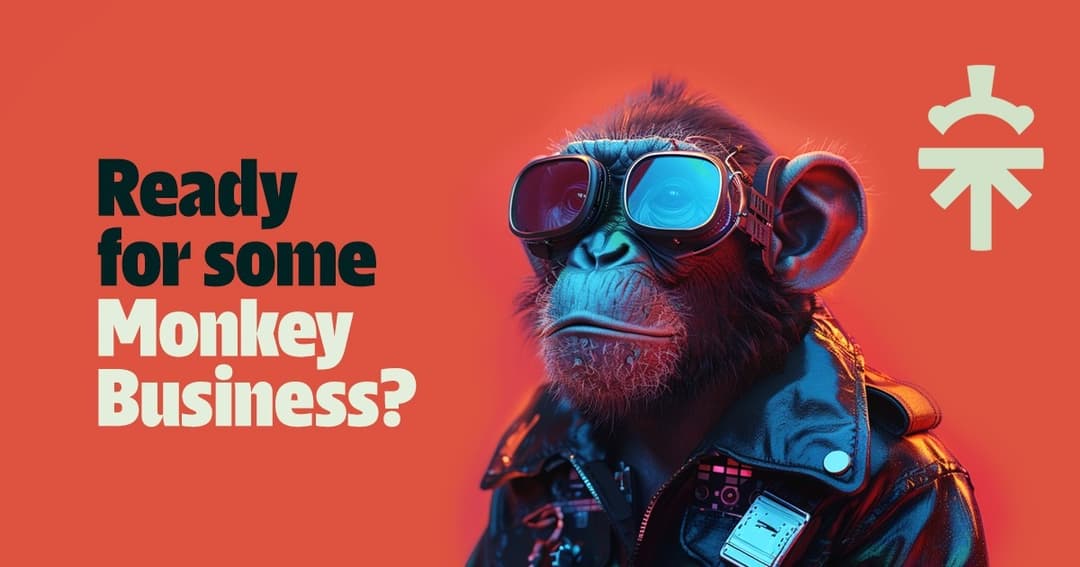 Trojaan Monkeys website homepage built with Framer