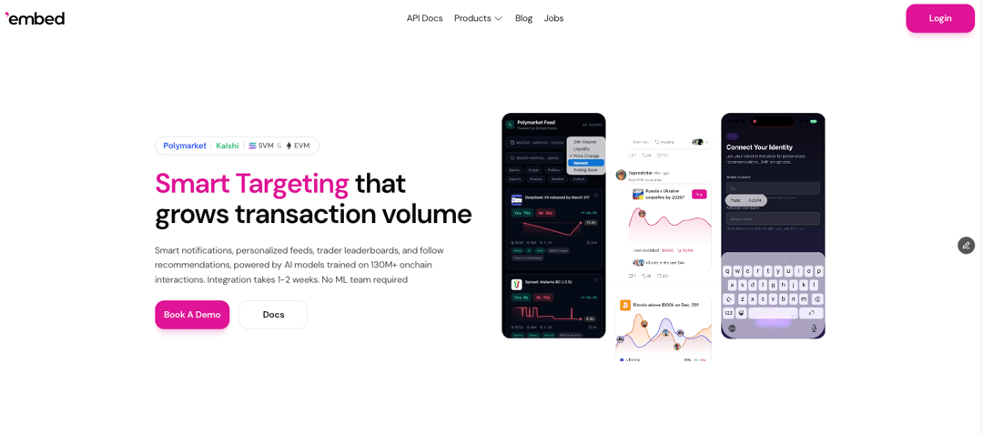 embed website homepage built with Framer