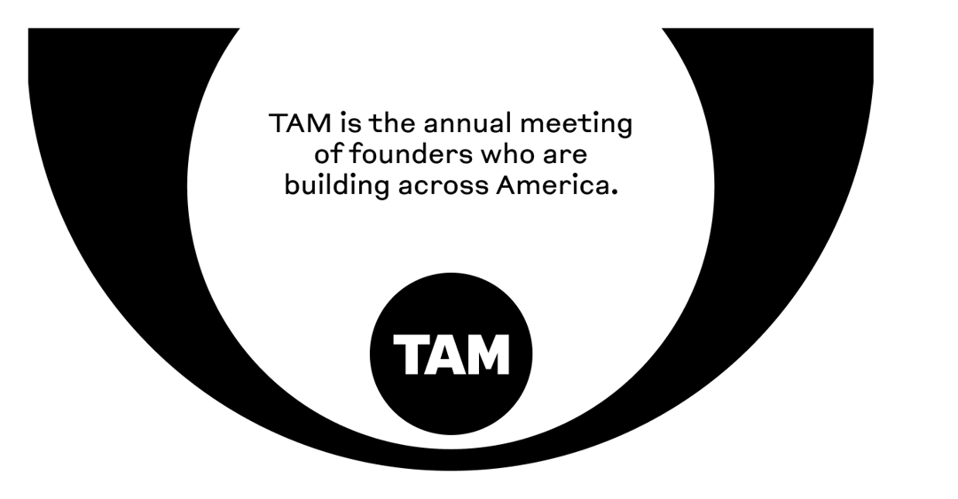 TAM website homepage built with Framer