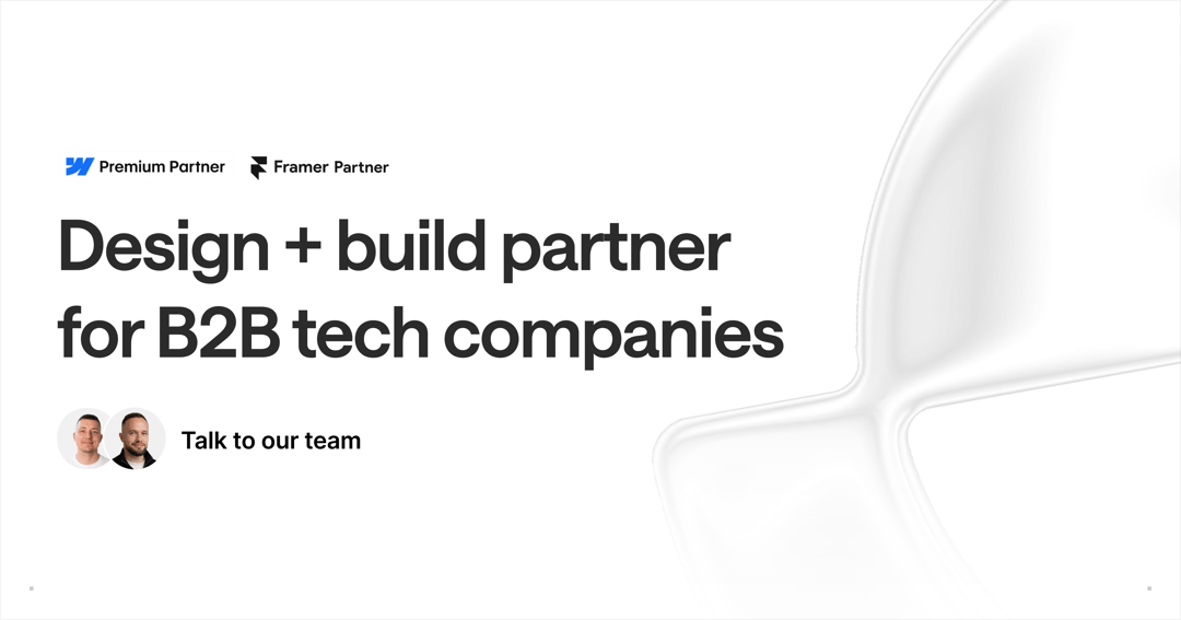 Been website homepage built with Framer