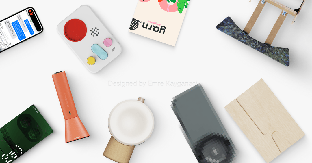 emre kayganaci website homepage built with Framer