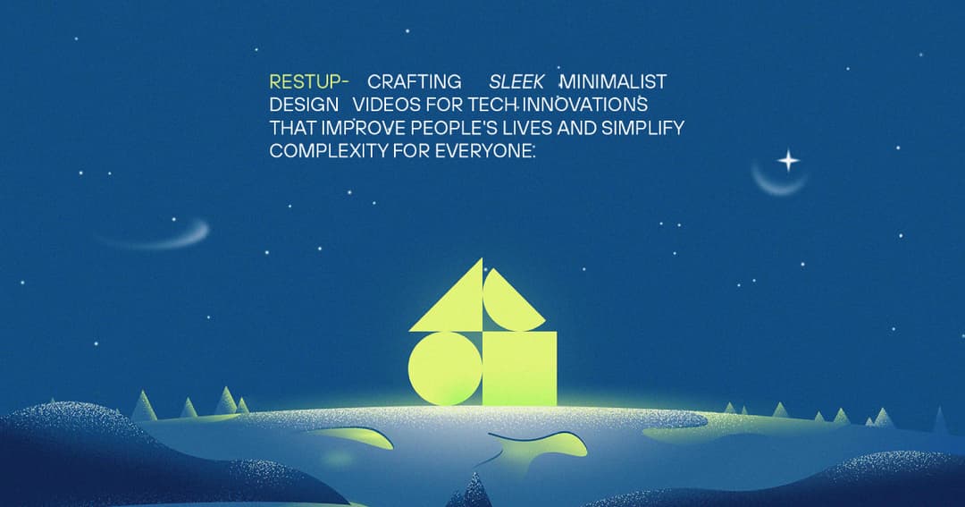 Motion Design website homepage built with Framer