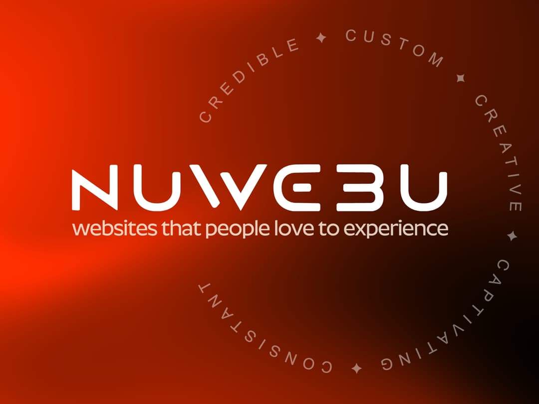 Nuwebu website homepage built with Framer