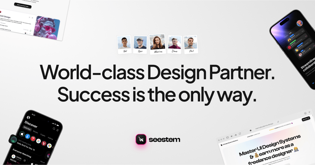 Budarina Design Studio website homepage built with Framer
