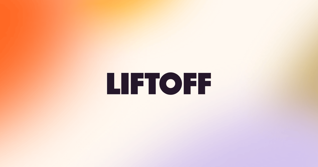 Liftoff website homepage built with Framer