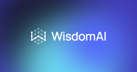 Wisdom AI website homepage built with Framer