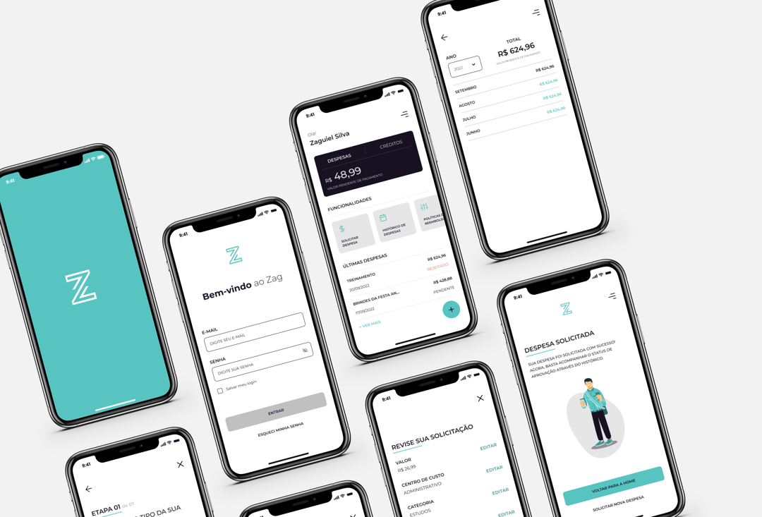 Zag Developer Plataform website homepage built with Framer