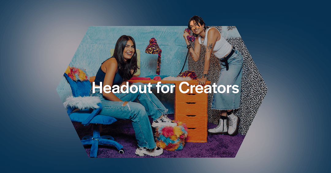 Headout for Creators website homepage built with Framer