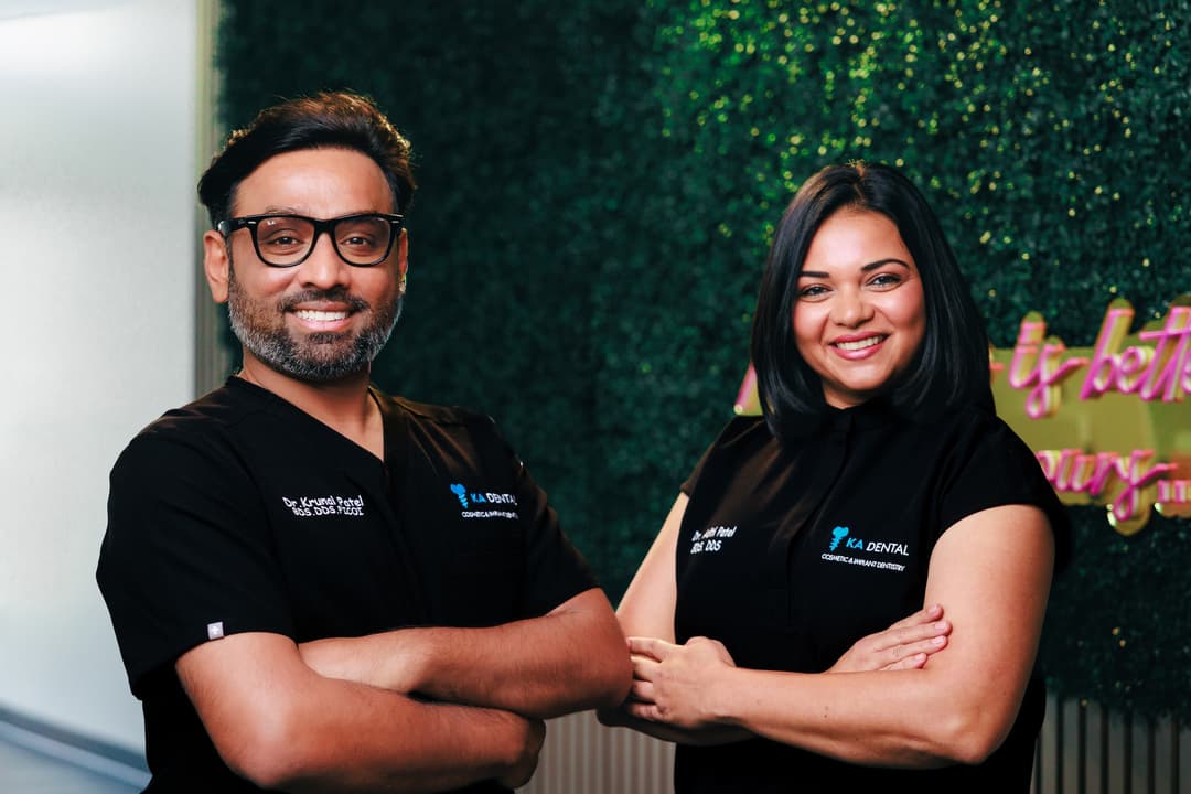 KA Dental website homepage built with Framer