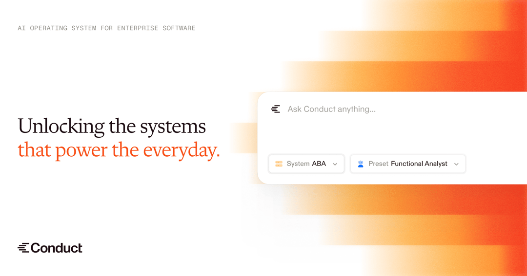 Conduct AI website homepage built with Framer