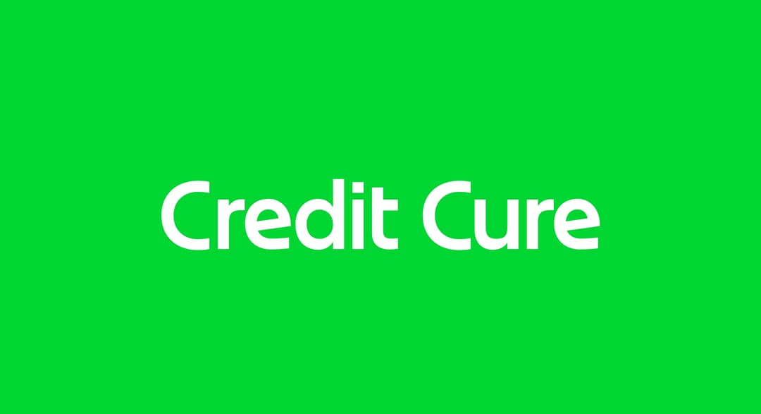 Credit Cure website homepage built with Framer