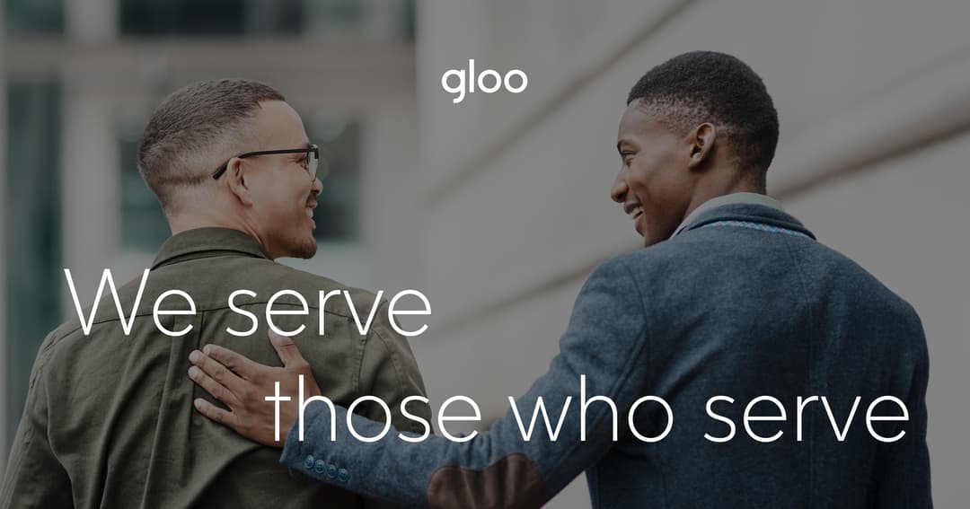 gloo website homepage built with Framer