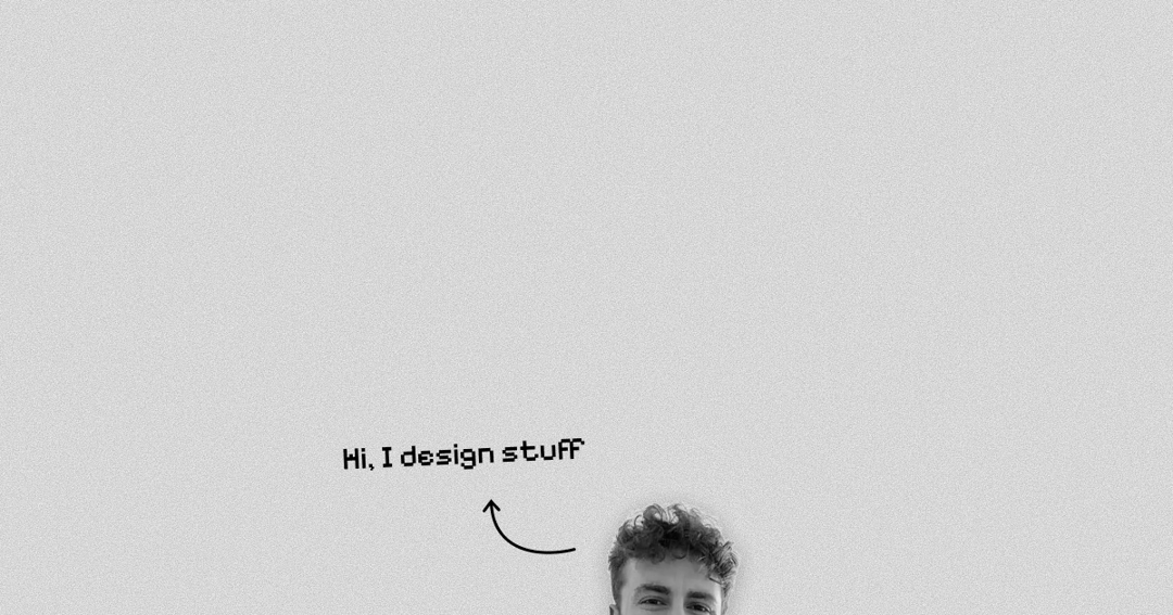 Dilan's Portfolio website homepage built with Framer