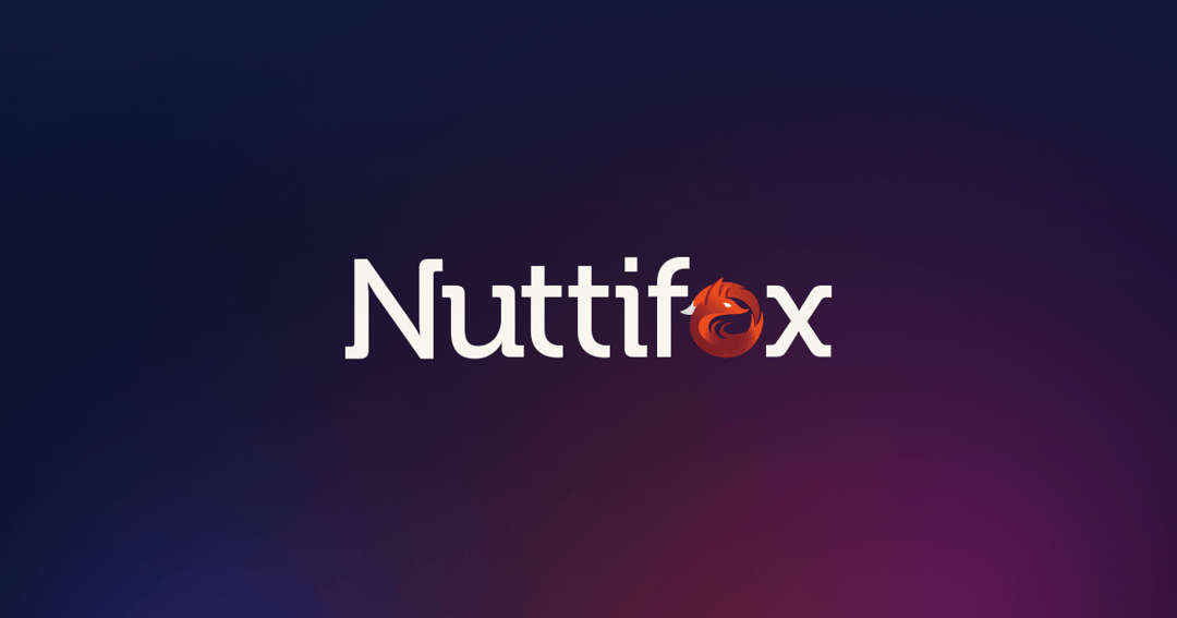 Nuttifox website homepage built with Framer