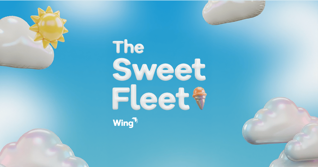 Sweet Fleet website homepage built with Framer