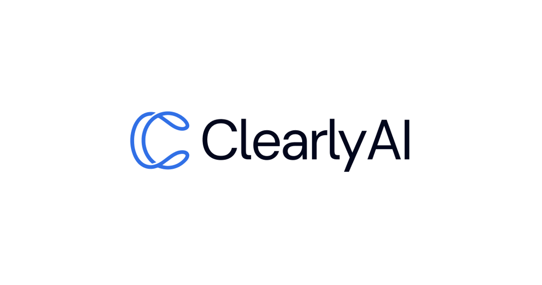 Clearly AI website homepage built with Framer