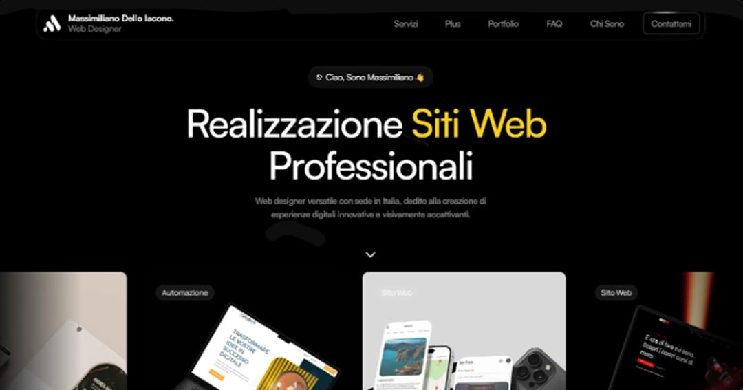 MD-Digital-Lab website homepage built with Framer