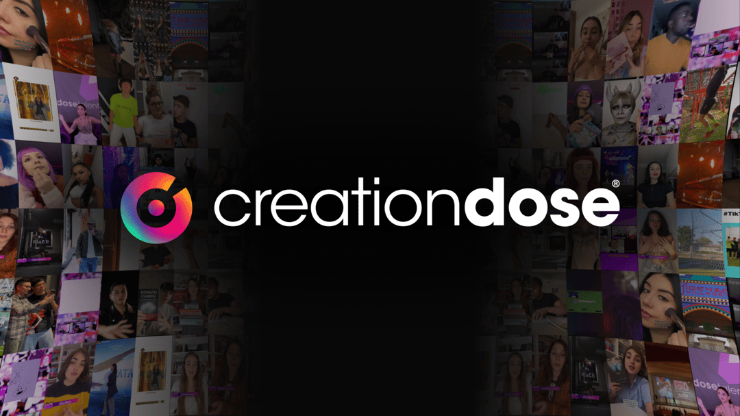 creationdose website homepage built with Framer
