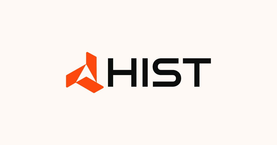 HIST website homepage built with Framer