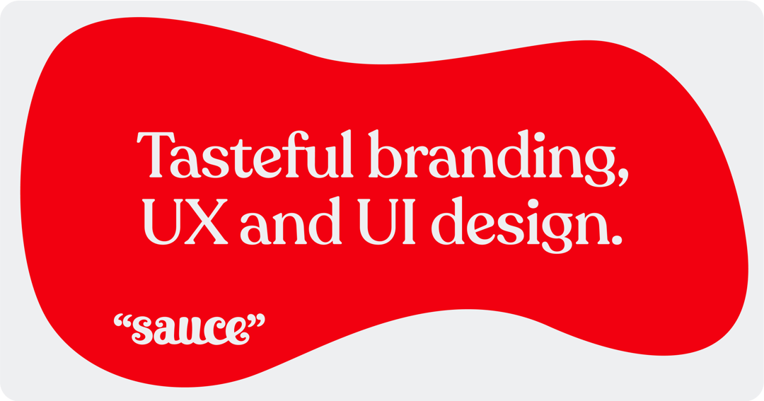 Sauce Studio website homepage built with Framer