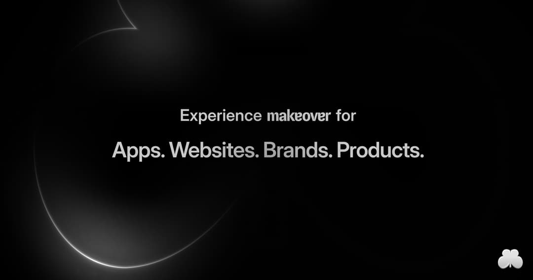 Makeover Studio website homepage built with Framer