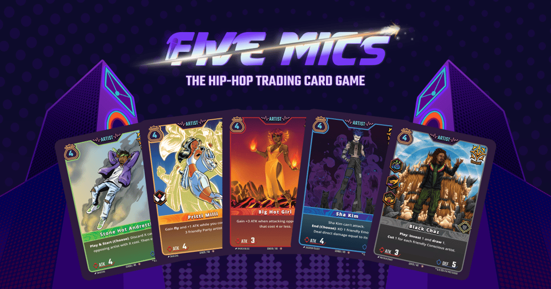 fivemics.io website homepage built with Framer