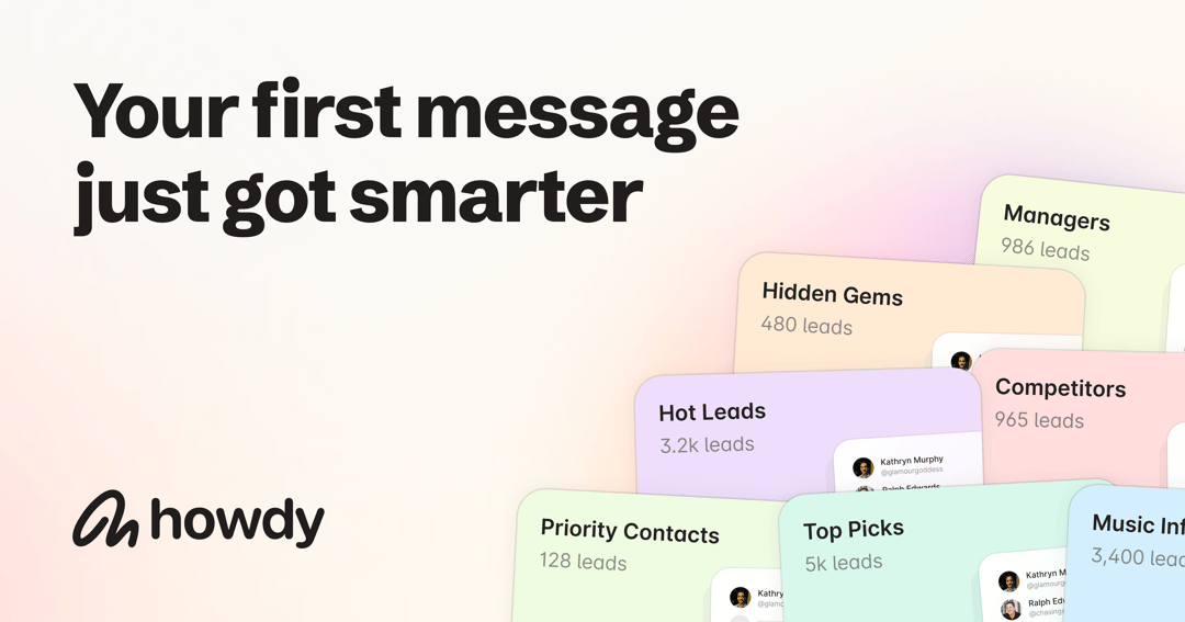 Howdy website homepage built with Framer