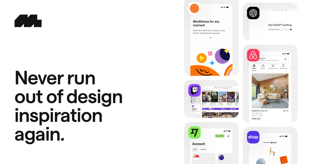 Mobbin website homepage built with Framer