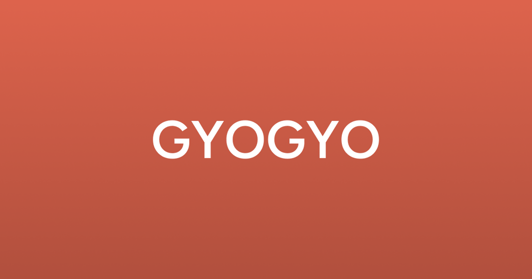 Gyogyo website homepage built with Framer