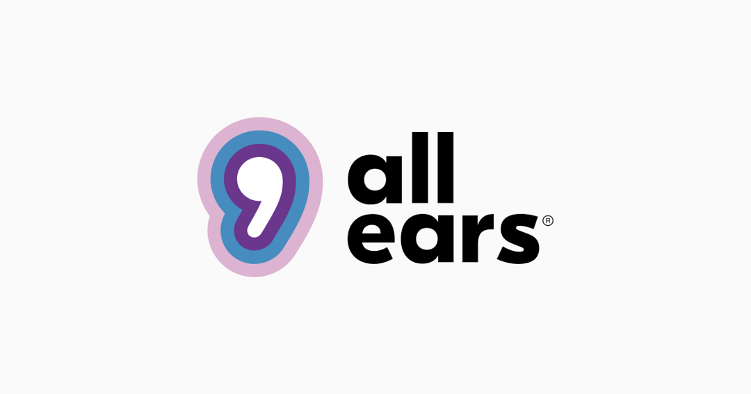 allears website homepage built with Framer
