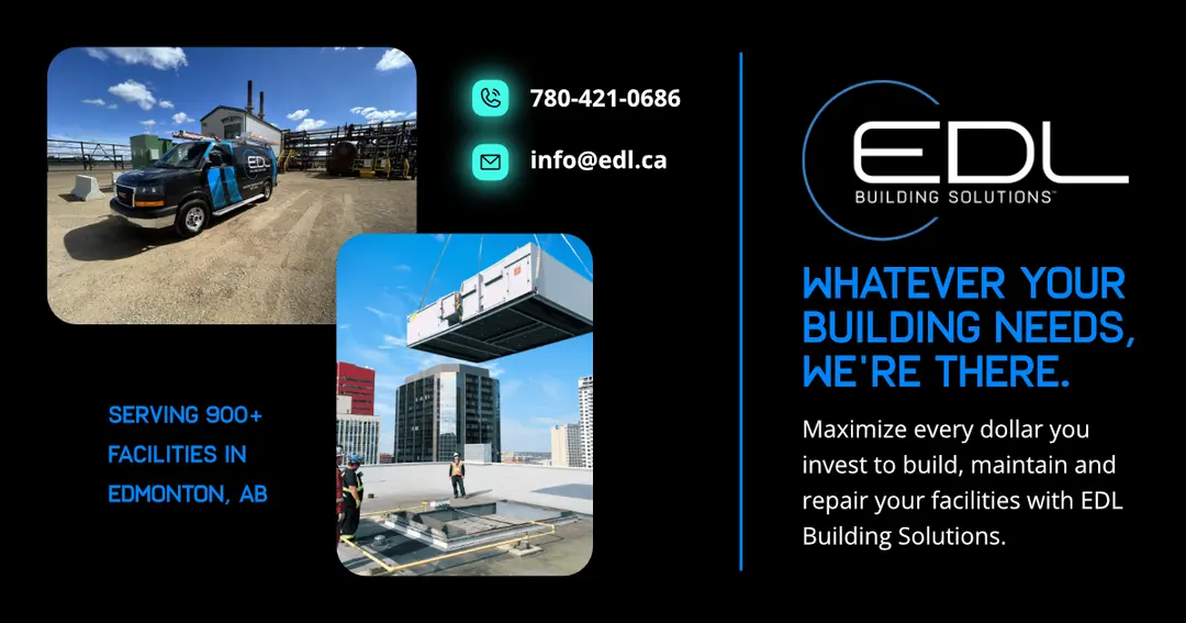 EDL Building Solutions website homepage built with Framer