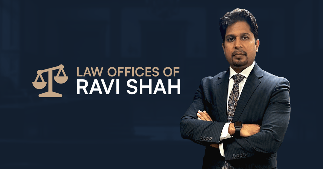 Law Offices of Ravi Shah, LLC. website homepage built with Framer