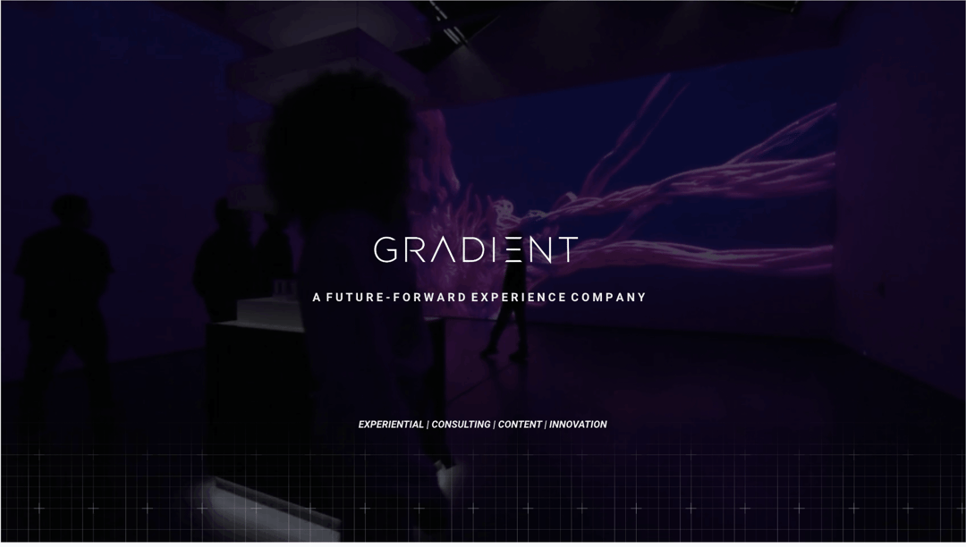 Gradient Agency website homepage built with Framer