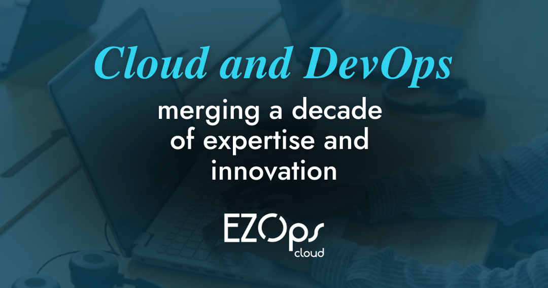 EZOps Cloud website homepage built with Framer
