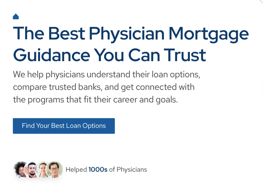 Dr Home Finance website homepage built with Framer