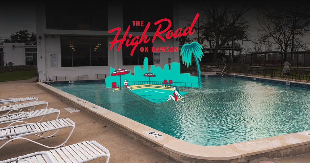 The High Road Austin website homepage built with Framer