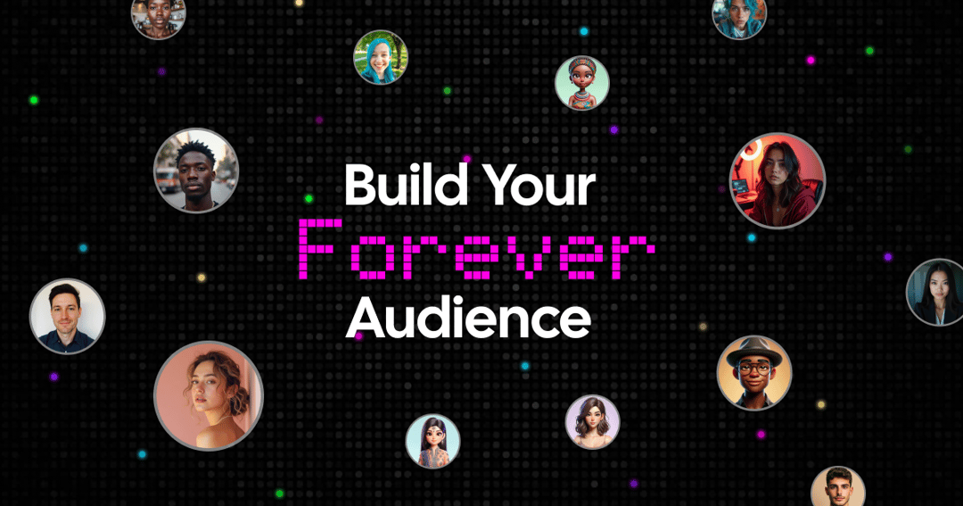 Web3 Social App Marketing Website website homepage built with Framer