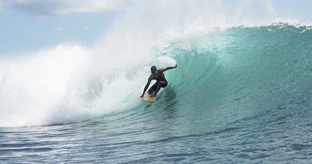 PRETTYGOOD Surfboards website homepage built with Framer