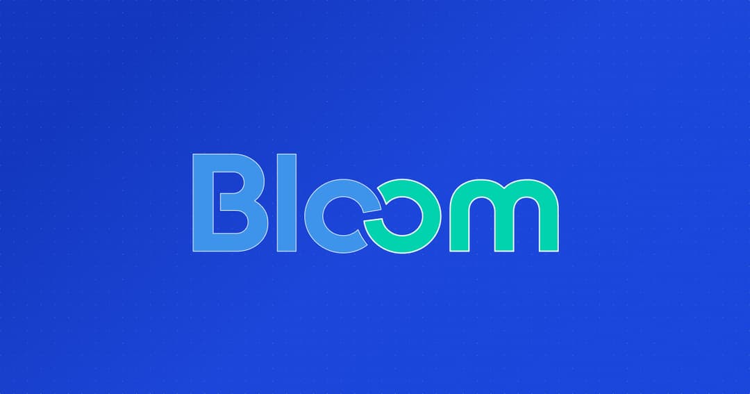 bloomanalytics website homepage built with Framer