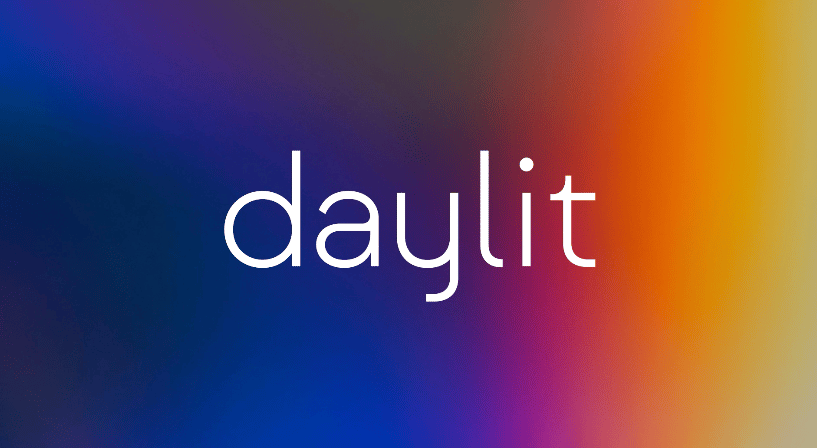 Daylit Design website homepage built with Framer