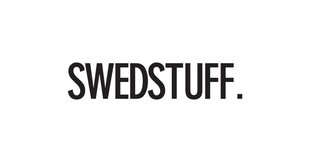 Swedstuff website homepage built with Framer