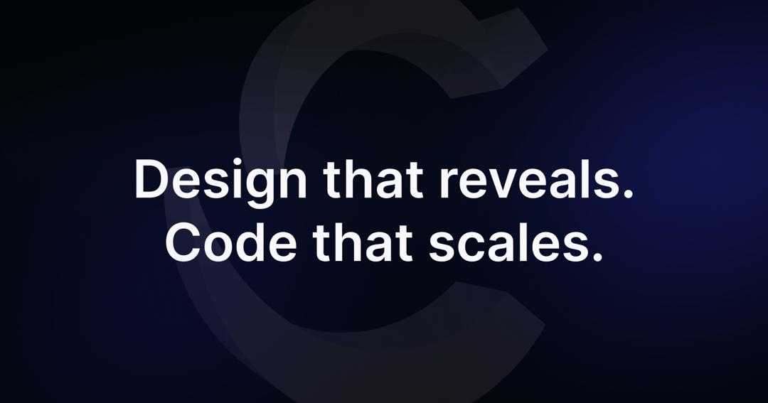 concealed.com website homepage built with Framer