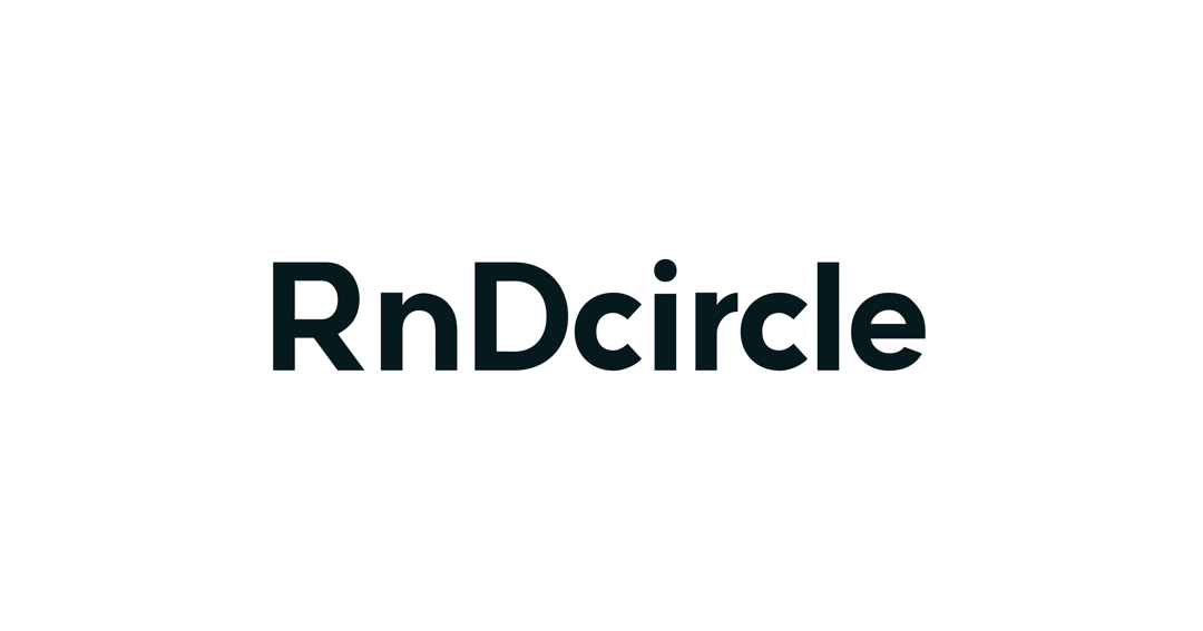 rndcircle website homepage built with Framer