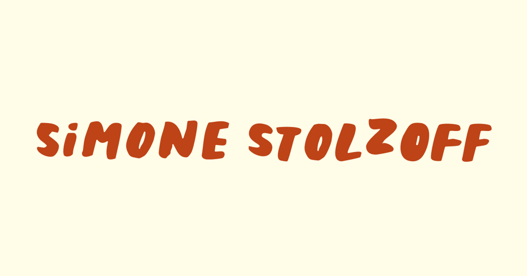 simonestolzoff.com website homepage built with Framer