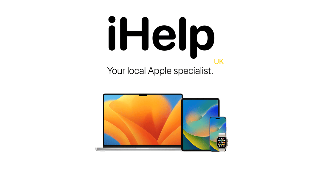 iHelp website homepage built with Framer