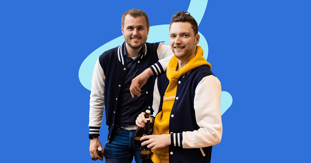 MerkBrouwers website homepage built with Framer