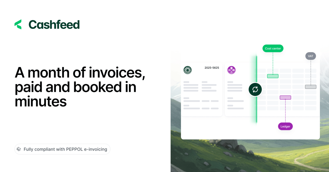 Cashfeed website homepage built with Framer